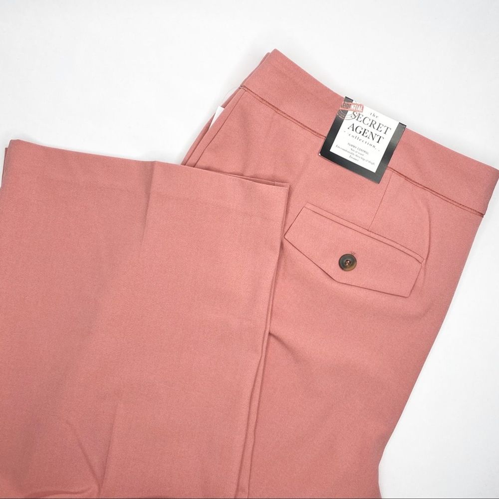 NWT Roz & Ali Trouser Stretch Tummy Control Pink